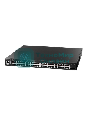 Коммутатор Edge-corE 48 x GE + 2 x 10G SFP+ ports + 1 x expansion slot (for dual 10G SFP+ ports) L3 Stackable Switch, w/1 x RJ45 console port, 1 x USB type A storage port, RPU connector, Stack up to 4 units Edge-corE ECS4620-52T