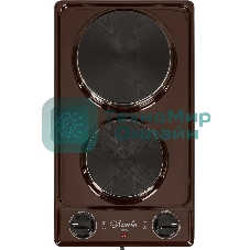 Плита настольная электрическая Лысьва ЭПБ 22 коричневый (настольная)