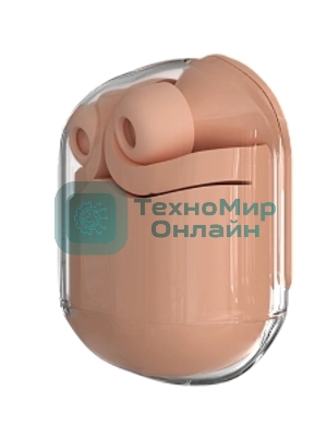 Беспроводные наушники MORE CHOICE (4620202552655) BW07 розовый