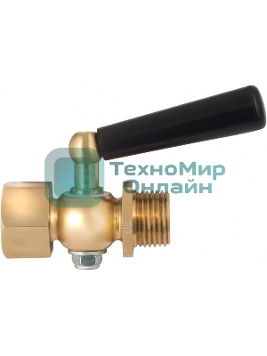 Кран трехходовой для манометра М20х1.5 ВН с фторопластовой прокладкой и натяжной гайкой