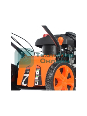 Газонокосилка бензиновая PATRIOT PT 52LS 512109024 Рабочий объем 200сс, мощность 6.5л.с., рабочая ширина 51 см, корпус сталь, регул. высоты 30-75мм прорезин. колеса 178-254мм, травосбор. 60л