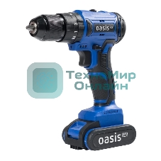 Дрель-шуруповерт Oasis ASU-12V Pro, 12 В, 2 Ач, 40 Нм, бесщеточный, ударный