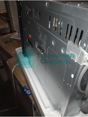 (Поврежденный товар) Духовой шкаф NQ50T9539BD/WT BLACK SAMSUNG (Новый товар полностью работоспособный с незначительными  механическими повреждениями (царапина, скол эмали, отсутствие  ножек)(Вмятина сверху )