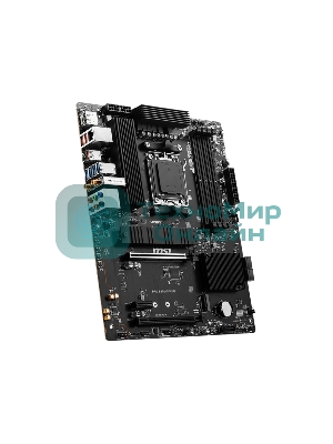 Материнская плата MSI PRO B650-S WIFI, AM5, AMD B650, 4xDDR5, 4xSATA, 2xM.2, 1xPCI-E 4.0 x16, 1xPCI-E 4.0 x4, 1xHDMI, 1xDP, 1x2.5Gb LAN, 3xUSB 3.2 Gen 1, 3xUSB 3.2 Gen 2, 6x3.5 мм, 7.1, Standard-ATX