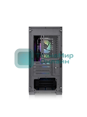 Компьютерный корпус Thermaltake Divider 170 TG ARGb/Black CA-1S4-00S1WN-00/Win/SPCC/Tempered Glass*1/120мм ARGb PWM Fan*2