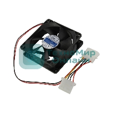 Вентилятор для корпуса 5bites FB8025S-12H4MX черный, 80 x 80 мм, 3000 об/мин, 30 дБ, 4 pin