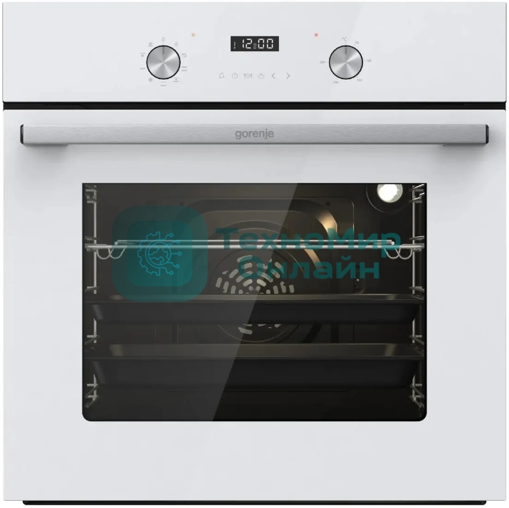 Духовой шкаф электрический встраиваемый Gorenje BO6737E03NWG белый