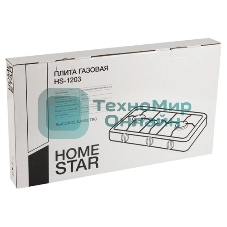 Плита настольная газовая Homestar HS-1203 3-х конфорочная (003700)