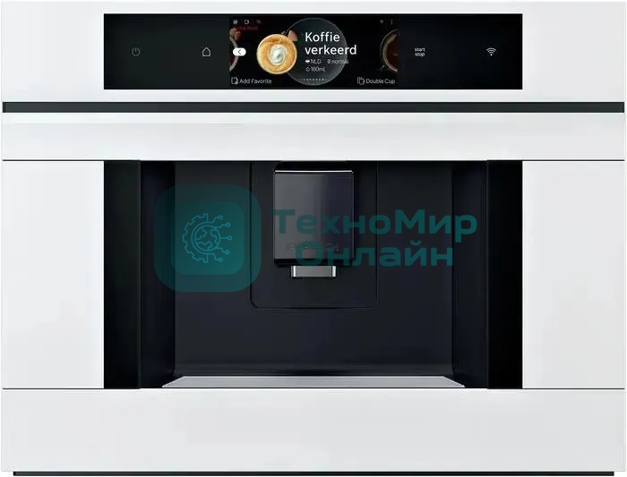 Кофемашина встраиваемая Bosch CTL7181W0 белый, исп. кофе - зерновой, 2,4 л, 1500 Вт, 20 бар