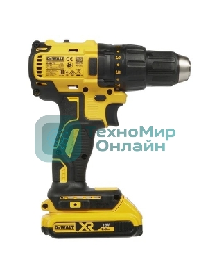 Аккумуляторная безударная бесщеточная дрель - шуруповерт XR DeWalt DCD777D2T-QW