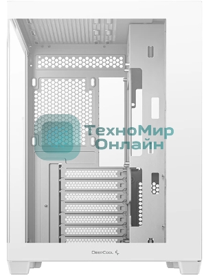 Компьютерный корпус Deepcool CG530 WH белый без БП ATX 2x120мм 2x140мм 2xUSB2.0 1xUSB3.0 audio bott PSU