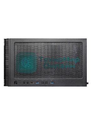 Компьютерный корпус 1STPLAYER TRILOBITE T3 ARGb черный mATX 4x120мм ARGb fans T3-BK-4F7