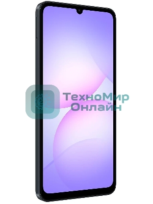 Смартфон Samsung Galaxy A07 4/128Gb, черный