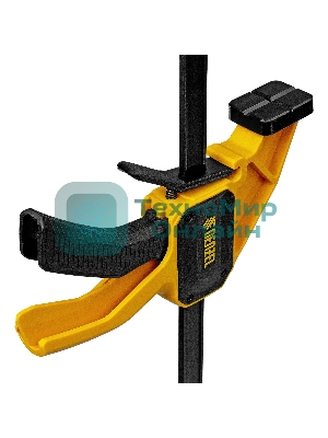 Струбцина Denzel F-образная, быстрозажимная, 450 х 80 мм, усиленный нейлоновый корпус