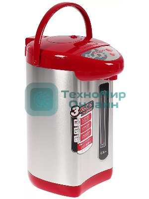 Термопот Sakura SA-336RS 5.0л металлик/красный