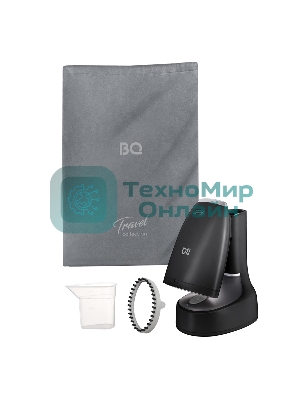 Отпариватель BQ SG2001H черный/серебристый, 1400 Вт, 25 г/мин, 185 мл