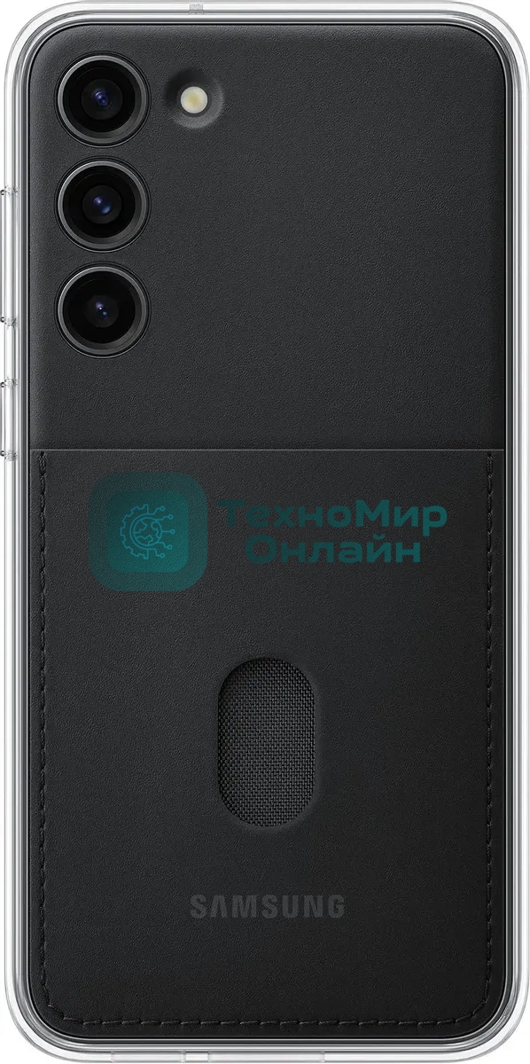 Чехол (клип-кейс) Samsung для Samsung Galaxy S23+ Frame Case черный (EF-MS916CBEGRU)