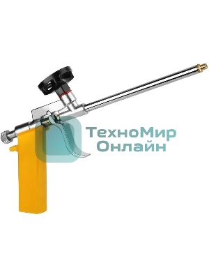 Пистолет для заполнения пустот Deko DKFG01 желтый/серебристый