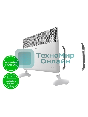 Модуль отопительный электрического конвектора Ballu Apollo Transformer BEC/AT-1500 белый, 1500 Вт, 20 м2, (для работы конвектора требуется блок управления)