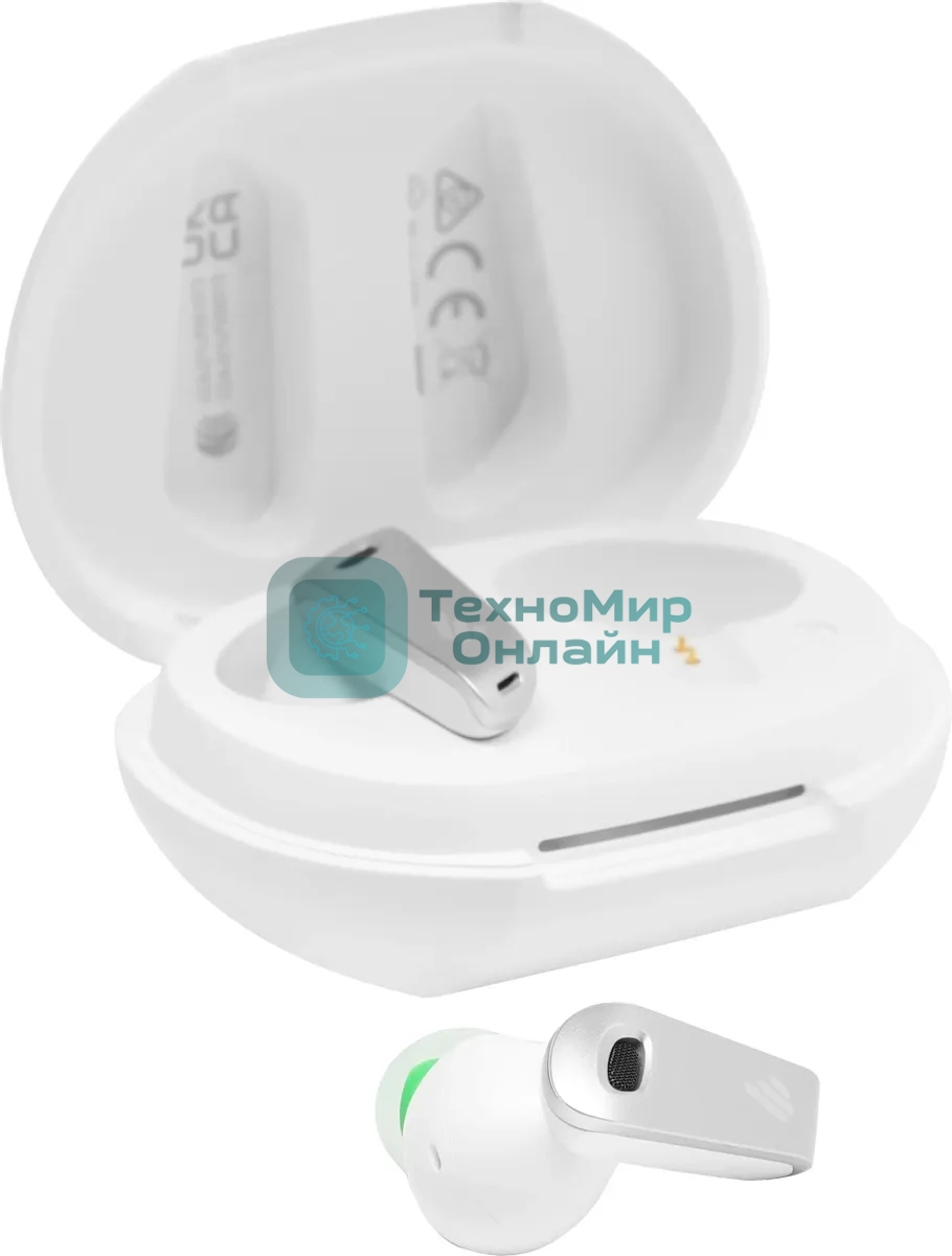 Наушники TWS Edifier NeoBuds Pro белый, внутриканальные, Bluetooth, активное шумоподавление, до 6 ч