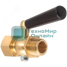 Кран трехходовой для манометра М20х1.5 ВН с фторопластовой прокладкой и натяжной гайкой