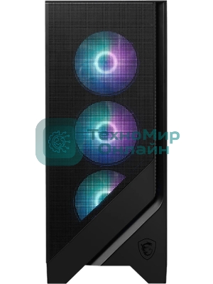 Компьютерный корпус MSI MAG FORGE 320R AIRFLOW, Global, 2xUSB 3.2 Gen 1, 4x120мм ARGb Fan, ESDARGb Control Board, Tempered