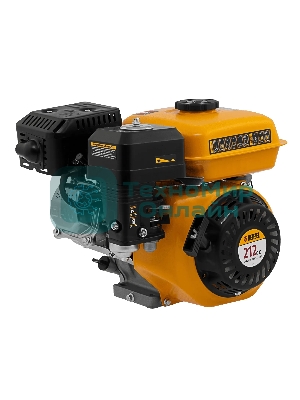 Двигатель бензиновый Denzel RX-17S, 7 л.с., 212 см3, горизонтальный вал шлиц 25 мм