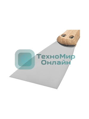 Шпательная лопатка Matrix из нержавеющей стали, 80 мм, буковая рукоятка, EFP