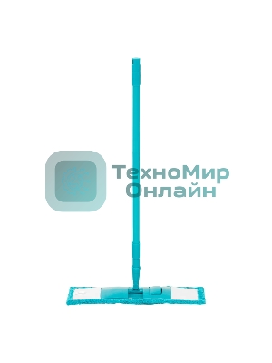 Швабра Home Palisad 120 см с пластик. складной подошвой, насадка из микрофиб, рукоятка телескоп.