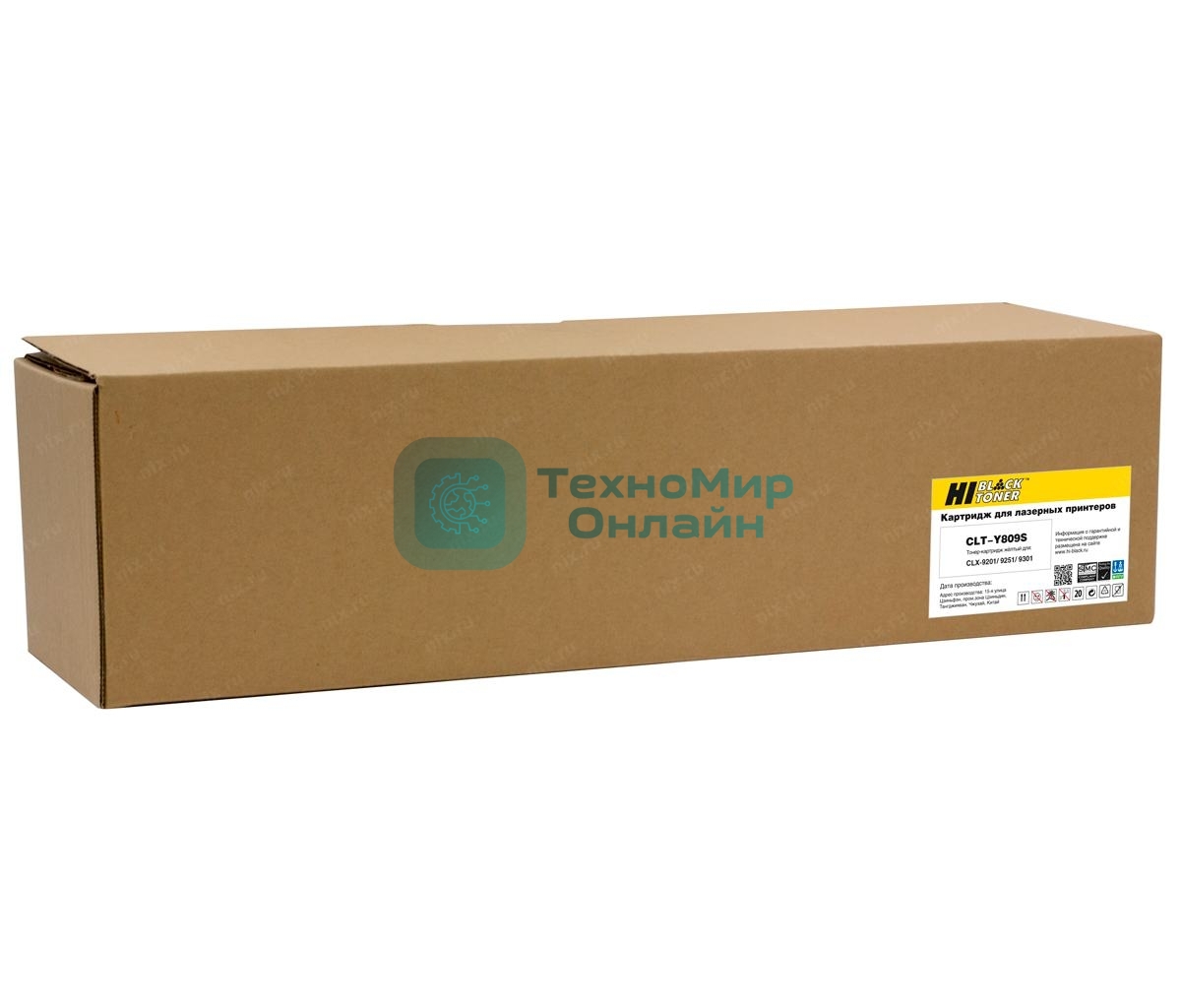 Картридж лазерный Cactus CS-CLT-Y809S желтый (15000 стр.) для Samsung CLX-9201ND/9201NA/9251NA/9301NA