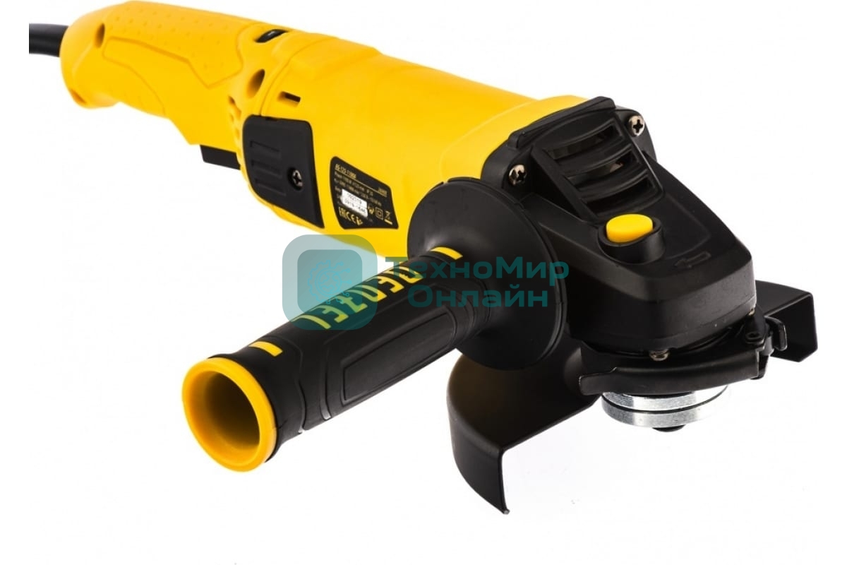 Машина шлифовальная угловая Denzel AG125-1100A 1100 Вт 125 мм 3000-11000 об/мин 26908