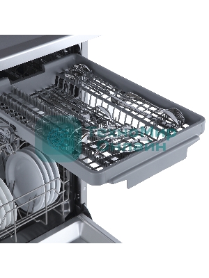 Посудомоечная машина Бирюса DWF-410/5 M, серый, 44.8 см, 10 компл., 49 дБ, класс A++