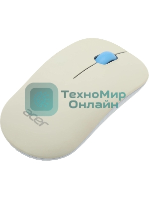 Комплект клавиатура + мышь Acer OCC205 беспроводной USB, 1200 dpi, белый/голубой