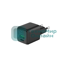 Сетевое зарядное устройство Rexant с двумя портами USB-A и Type-C, 25Вт GaN