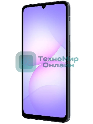 Смартфон Samsung Galaxy A07 4/128Gb, черный