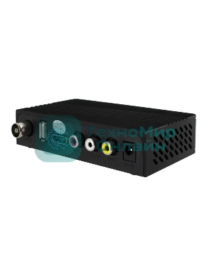 Приставка для цифрового ТВ Starwind CT-200 черный, DVB-T2, DVB-T, DVB-C, HDMI, USB 2.0 х2