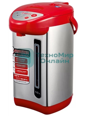 Термопот Sakura SA-336RS 5.0л металлик/красный