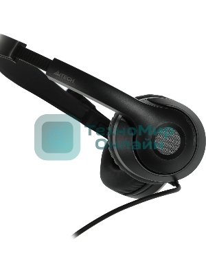 Гарнитура A4Tech FStyler FH100U чёрный, проводная, USB