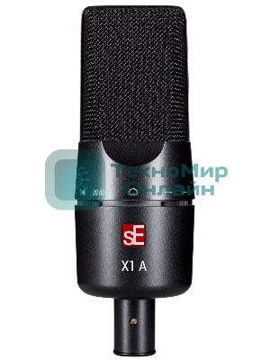 Микрофон конденсаторный sE Electronics [X1 A] 20 Гц 20 кГц, динамический диапазон: 114 / 134 дБ, кардиоида, комплектация: поворотный микрофонный зажим, адаптер с резьбой