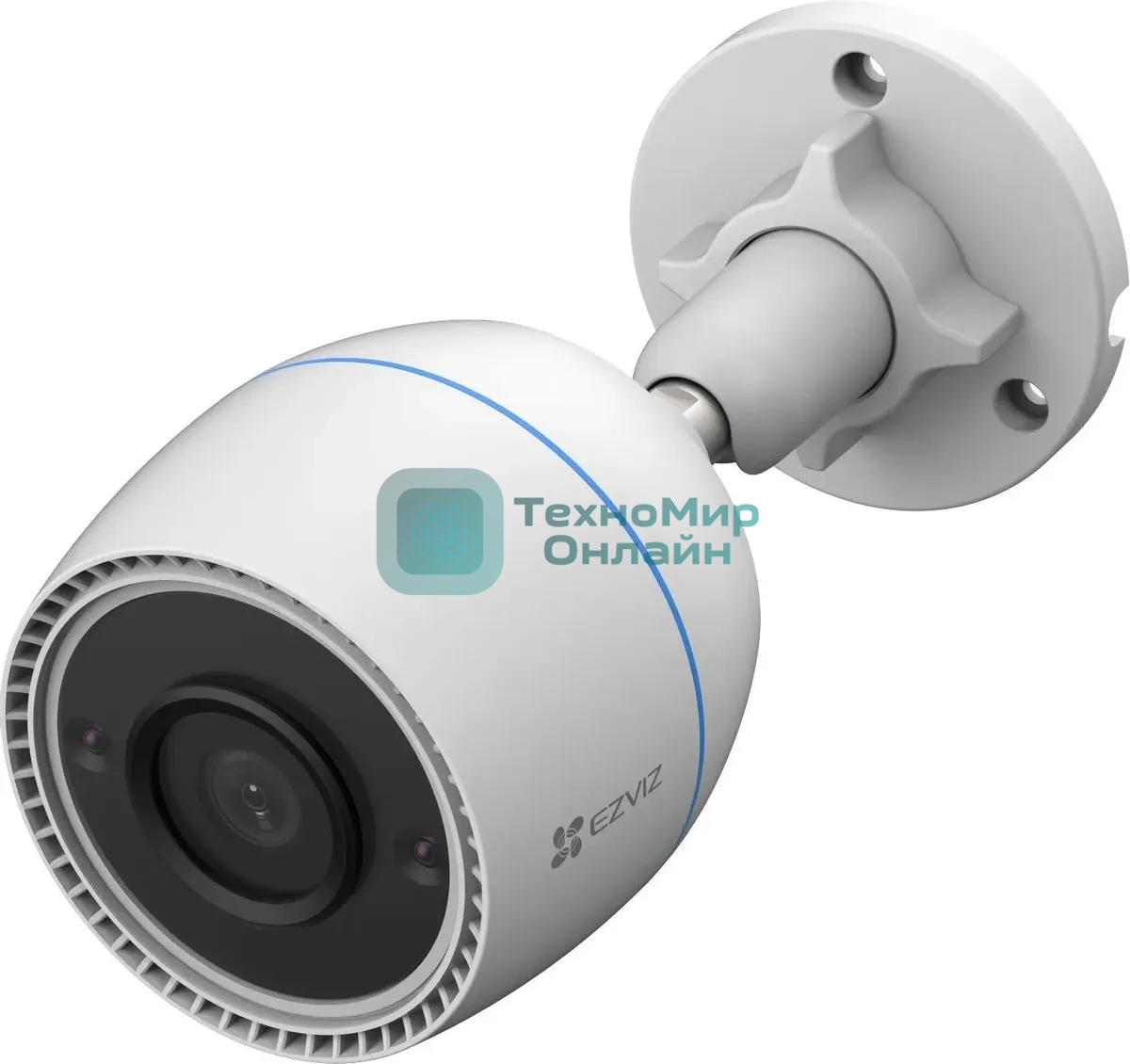 Камера видеонаблюдения IP Ezviz CS-H3C (1080P,2.8MM) 2.8-2.8мм корп.:белый