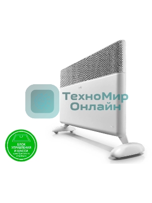 Модуль отопительный электрического конвектора Ballu Apollo Transformer BEC/AT-1500 белый, 1500 Вт, 20 м2, (для работы конвектора требуется блок управления)