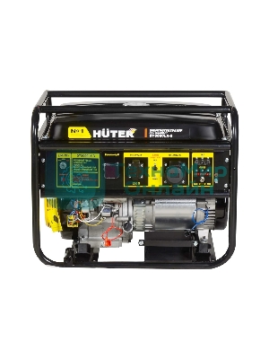 Электрогенератор бензиновый Huter DY8000LX-3, 7 кВт, 91 дБ, 74.8 кг