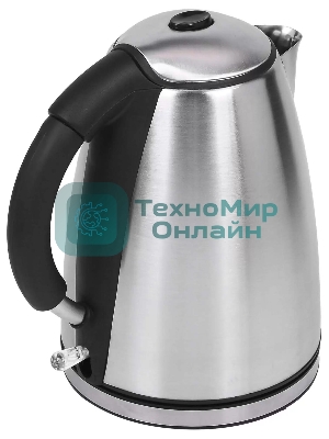 Чайник Vitek VT-7030 ST стальной, 2200 Вт, 1,7 л