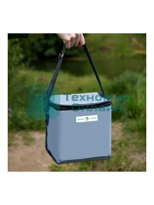 Сумка-холодильник ЧЕТЫРЕ СЕЗОНА 80-0281 объемом 6 л. (2 слоя утепления)