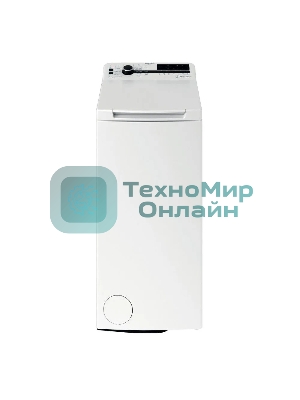 Стиральная машина Whirlpool TDLRB 7232BS/EU белый, загрузка вертикальная 7 кг, 1200 об/мин, класс D