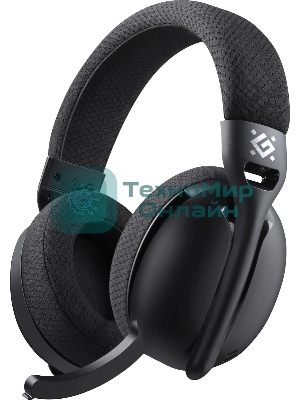 Гарнитура Defender Triple чёрный, беспроводная + проводная, Bluetooth, USB / USB-C, до 48 ч