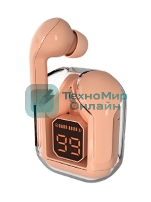 Беспроводные наушники MORE CHOICE (4620202552655) BW07 розовый