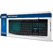 Клавиатура SVEN KB-S305 проводная, USB Type-A, чёрный