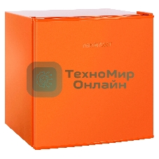 Холодильник Nordfrost NR 402 Or оранжевый однокамерный 44/11 л морозилка сверху