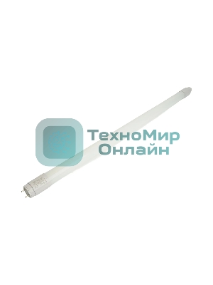 Лампа светодиодная Feron LB-213 10Вт G13 белый поворотный цоколь установка возможна после демонтажа ПРА